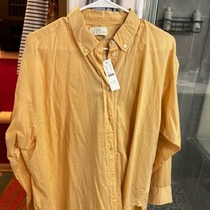 Button down j crew long sleeve. New with tags